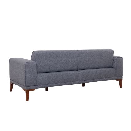 Dvivietė sofa DOTY tamsiai pilka