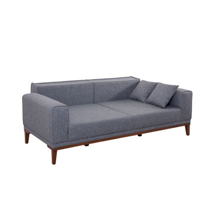 Dvivietė sofa DOTY tamsiai pilka