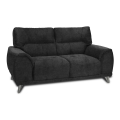Dvivietė sofa LIVORNO juoda