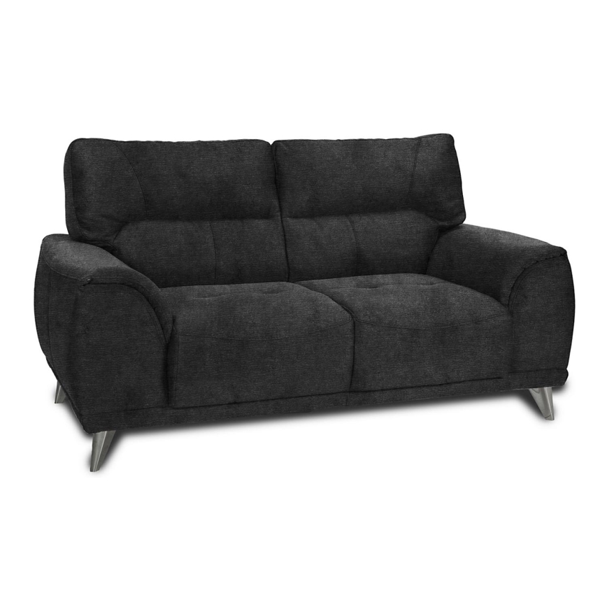 Dvivietė sofa LIVORNO juoda
