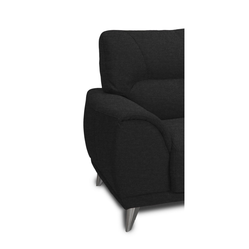 Dvivietė sofa LIVORNO juoda