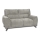Dvivietė sofa LIVORNO pilka
