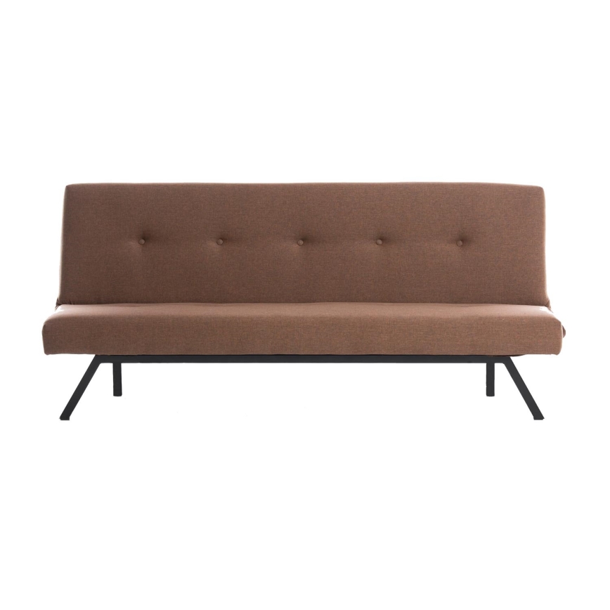 Dvivietė sofa LOKO, ruda