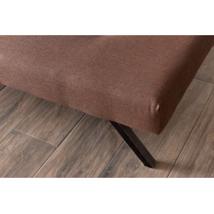Dvivietė sofa LOKO, ruda