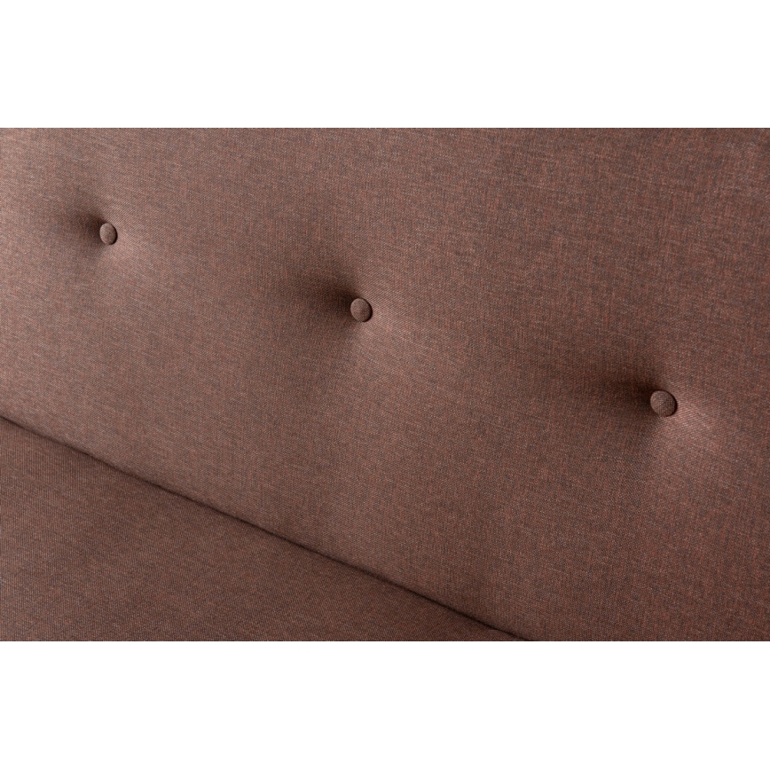 Dvivietė sofa LOKO, ruda