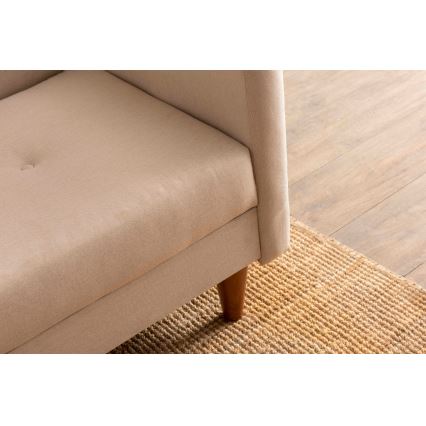 Dvivietė sofa NARA kreminė/smėlinė