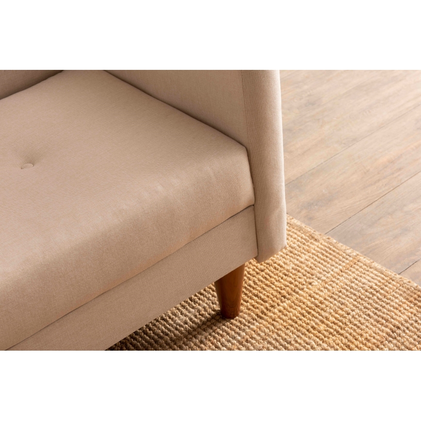 Dvivietė sofa NARA kreminė/smėlinė