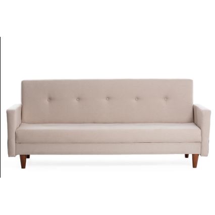 Dvivietė sofa NARA kreminė/smėlinė
