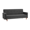Dvivietė sofa NARA tamsiai pilka