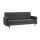 Dvivietė sofa NARA tamsiai pilka