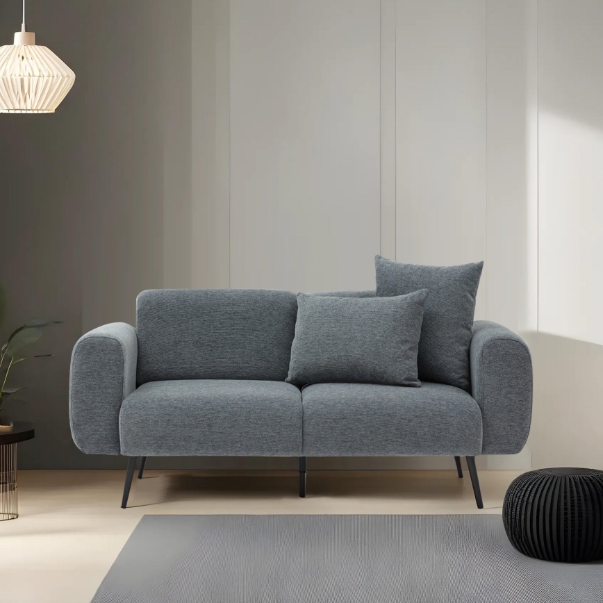 Dvivietė sofa PISA, pilka