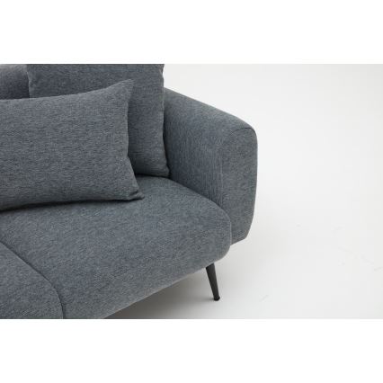 Dvivietė sofa PISA, pilka