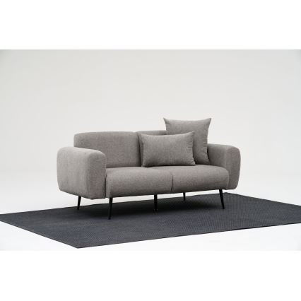 Dvivietė sofa PISA šviesiai pilka