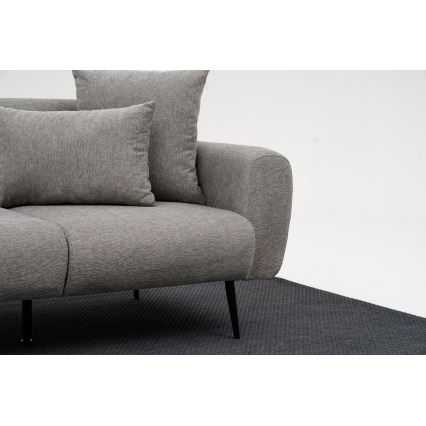 Dvivietė sofa PISA šviesiai pilka