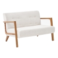 Dvivietė sofa TUMI, kreminė