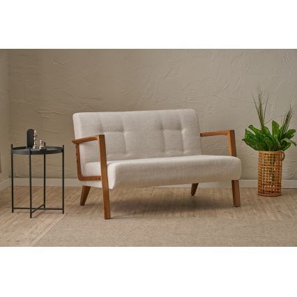 Dvivietė sofa TUMI, kreminė