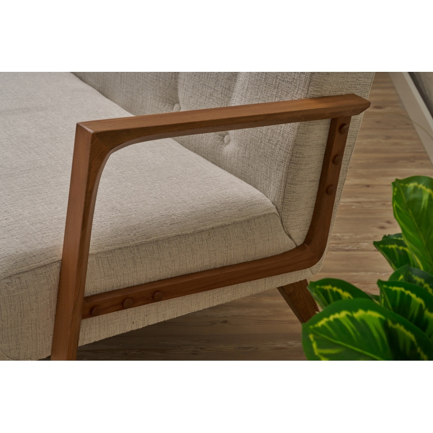 Dvivietė sofa TUMI, kreminė