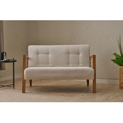 Dvivietė sofa TUMI, kreminė