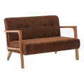 Dvivietė sofa TUMI, ruda