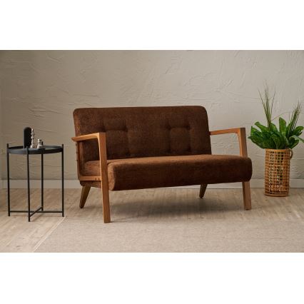 Dvivietė sofa TUMI, ruda