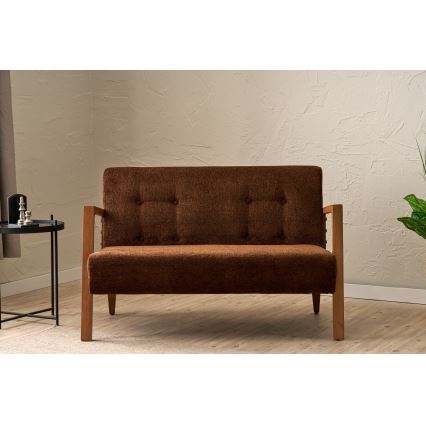 Dvivietė sofa TUMI, ruda