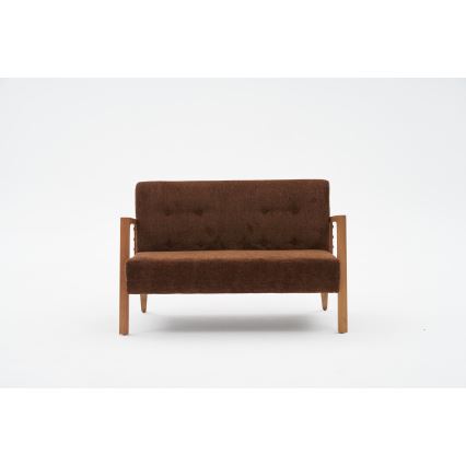 Dvivietė sofa TUMI, ruda