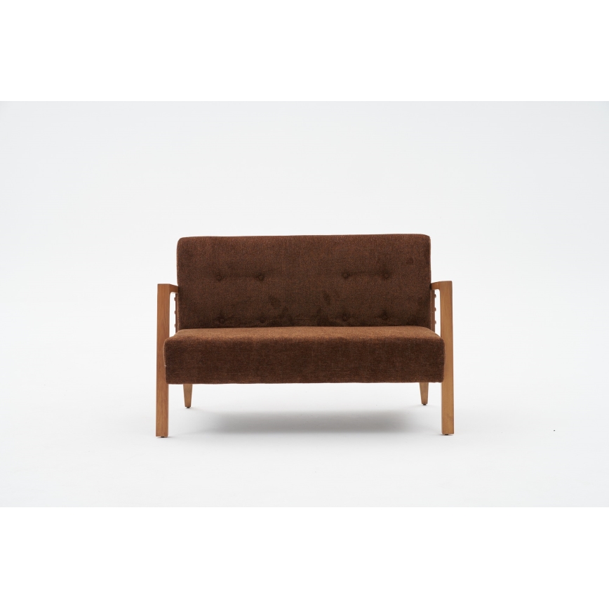 Dvivietė sofa TUMI, ruda