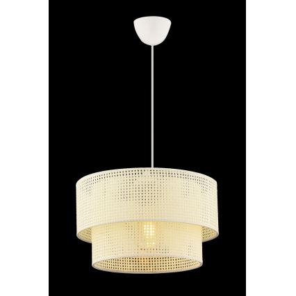 ECHO pakabinamas lempa 1xE27/60W/230V kreminė