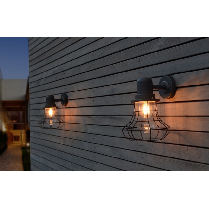 Eco-Apšvietimas - Lauko sieninis šviestuvas BIRD 1xE27/60W/230V IP44