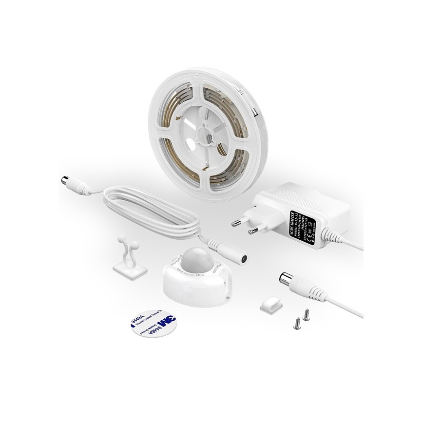 LED Juosta su jutikliu 1,2 m LED/3,6W/230V