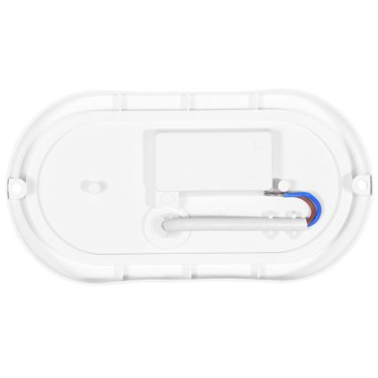 LED sieninis lauko šviestuvas BULK LED/12W/230V IP54 balta