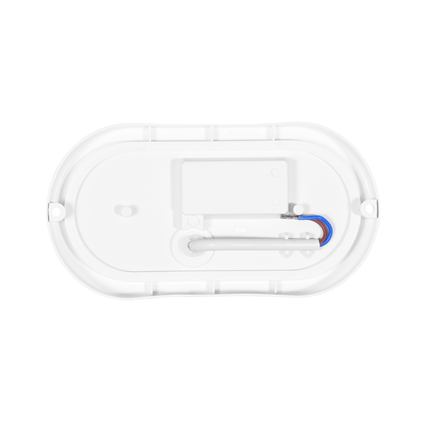 LED sieninis lauko šviestuvas BULK LED/12W/230V IP54 balta