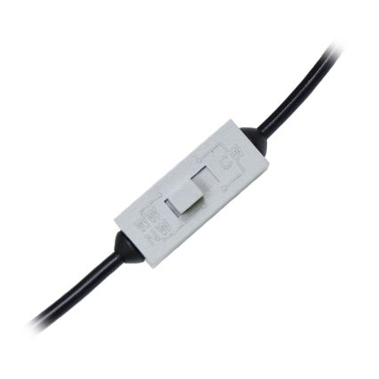 LED lubinis šviestuvas LADA LED/18W/230V 3000/4000/6000K diametras 22 cm juoda