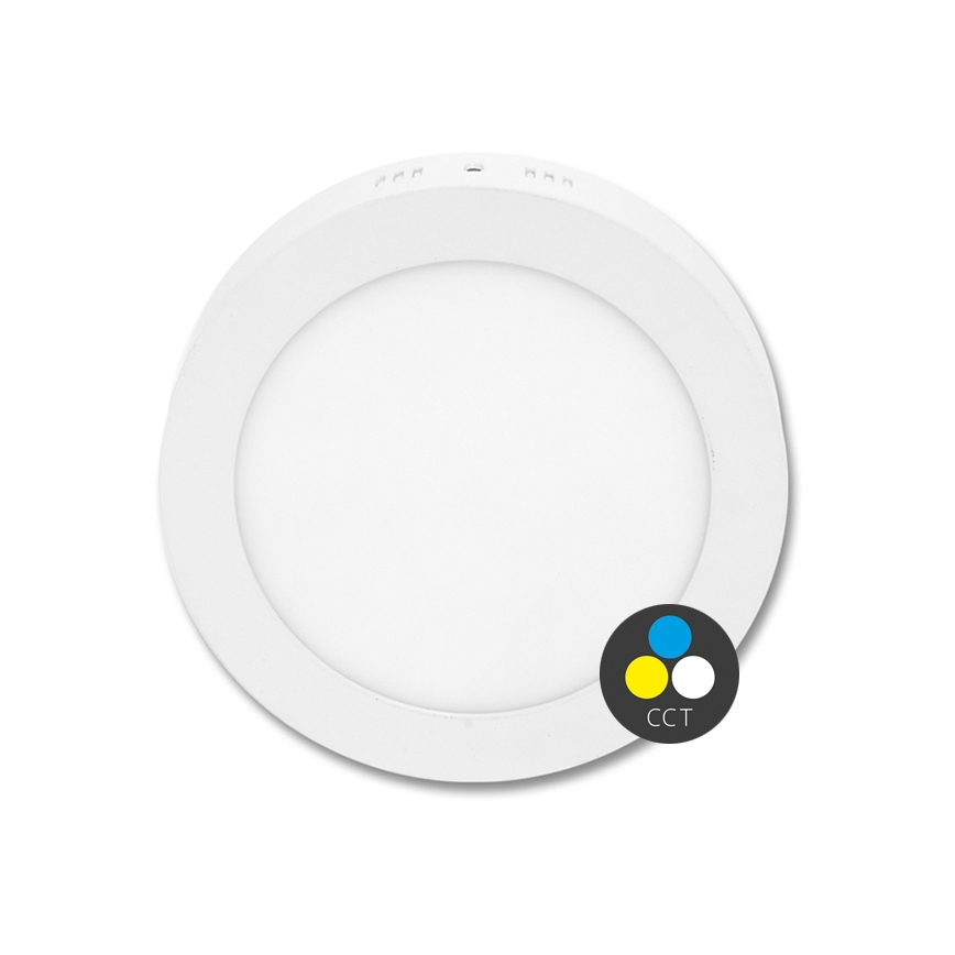LED lubinis šviestuvas LADA LED/25W/230V 3000/4000/6000K diametras 30 cm balta