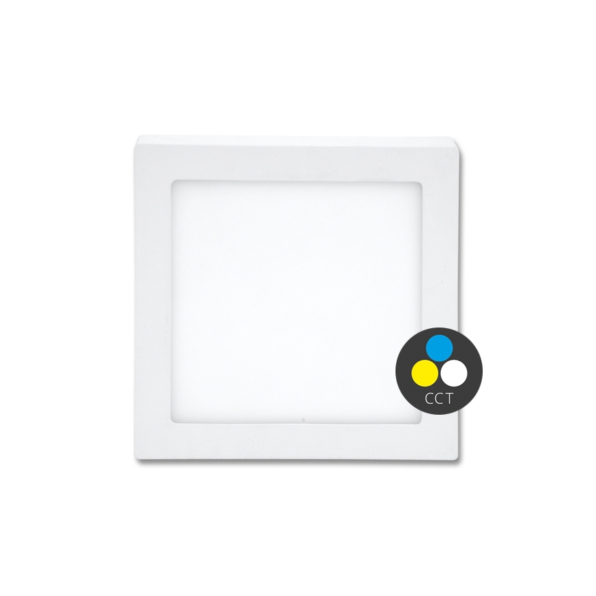 LED lubinis šviestuvas RAFA LED/12W/230V 3000/4000/6000K 17x17 cm balta
