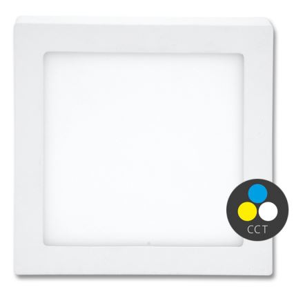 LED lubinis šviestuvas RAFA LED/18W/230V 3000/4000/6000K 22x22 cm balta
