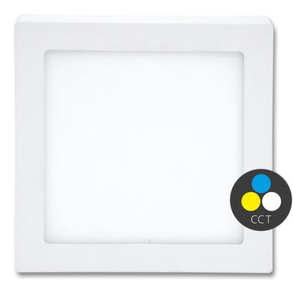 LED lubinis šviestuvas RAFA LED/25W/230V 3000/4000/6000K 30x30 cm balta