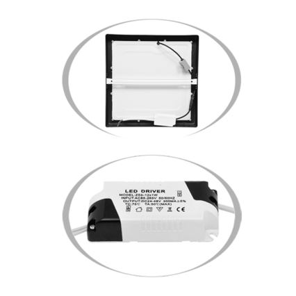 LED lubinis šviestuvas RAFA LED/25W/230V 3000/4000/6000K 30x30 cm balta