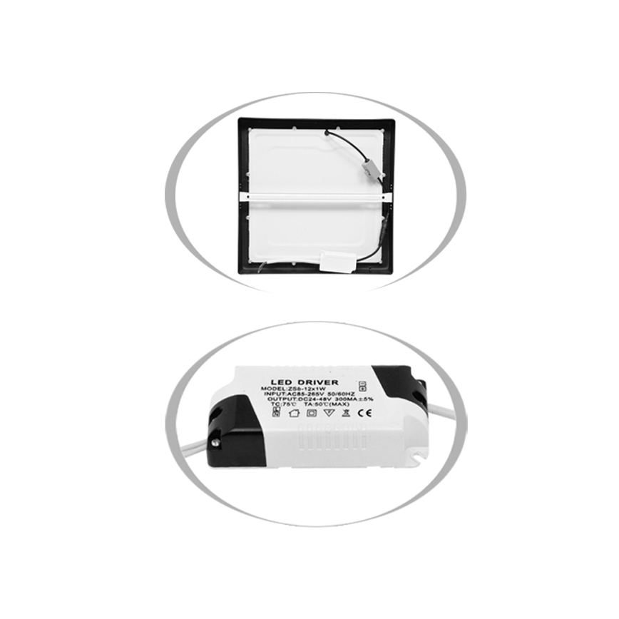 LED lubinis šviestuvas RAFA LED/25W/230V 3000/4000/6000K 30x30 cm balta
