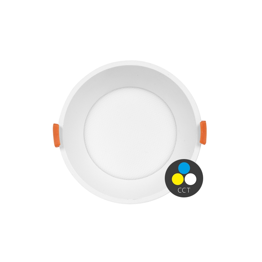 LED įleidžiamas lubinis šviestuvas TINA LED/12W/230V 3000/4000/6500K diametras 12 cm balta