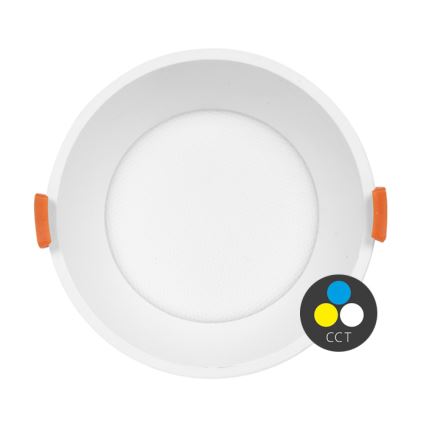 LED įleidžiamas lubinis šviestuvas TINA LED/24W/230V 3000/4000/6500K diametras 17,5 cm balta