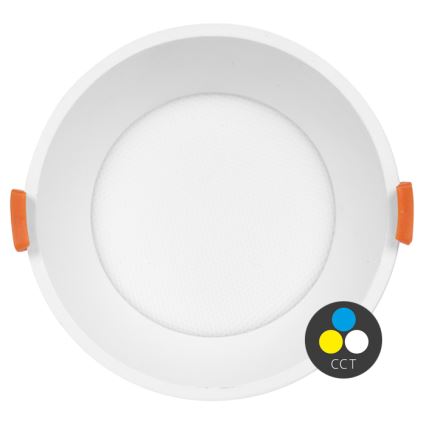 LED įleidžiamas lubinis šviestuvas TINA LED/36W/230V 3000/4000/6500K diametras 22 cm balta