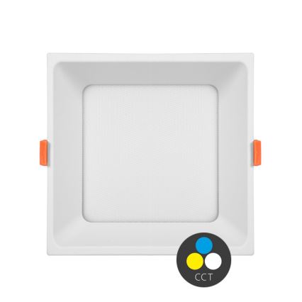 LED įleidžiamas lubinis šviestuvas TONY LED/12W/230V 3000/4000/6500K 12x12 cm balta