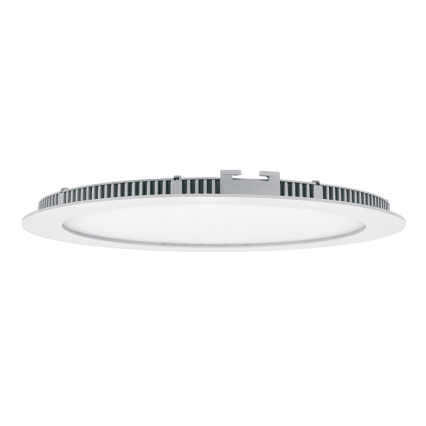 LED įleidžiamas lubinis vonios šviestuvas LADA LED/6W/230V 3000/4000/6000K diametras 12 cm IP44 balta