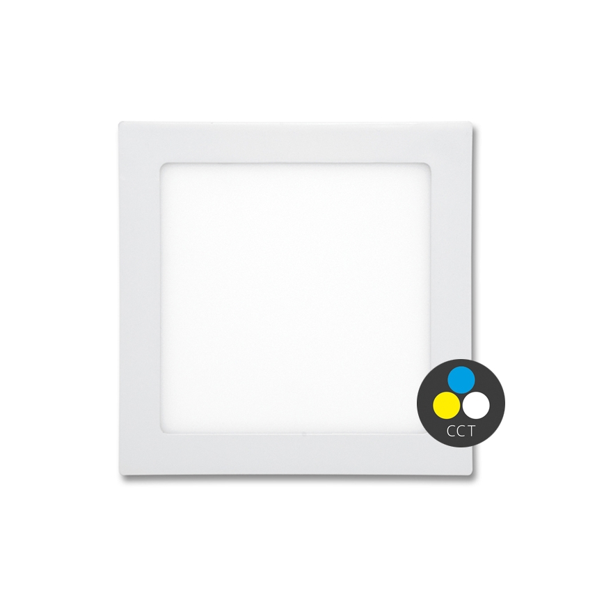 LED įleidžiamas lubinis vonios šviestuvas RAFA LED/12W/230V 3000/4000/6000K 17x17 cm IP44 balta