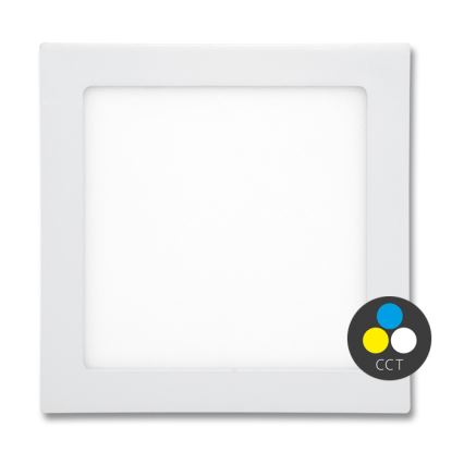 LED įleidžiamas lubinis vonios šviestuvas RAFA LED/18W/230V 3000/4000/6000K 22x22 cm IP44 balta