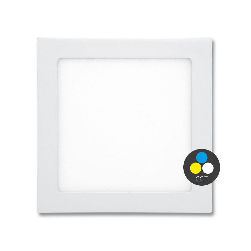 LED įleidžiamas lubinis vonios šviestuvas RAFA LED/25W/230V 3000/4000/6000K 30x30 cm IP44 balta