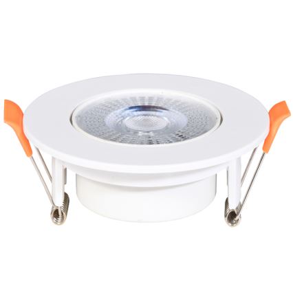 LED pritemdomas įleidžiamas lubinis šviestuvas ZITA LED/3/5/7W/230V 3000/4000/6000K diametras 9 cm balta