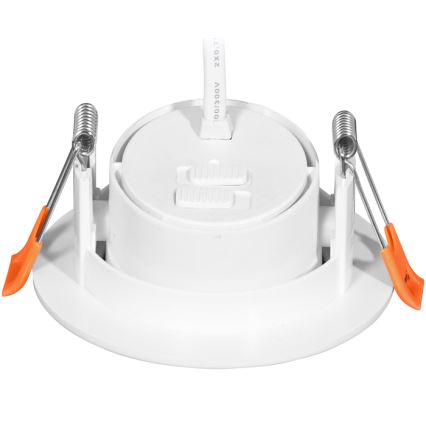 LED pritemdomas įleidžiamas lubinis šviestuvas ZITA LED/3/5/7W/230V 3000/4000/6000K diametras 9 cm balta