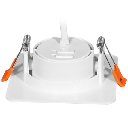 LED pritemdomas įleidžiamas lubinis šviestuvas KENT LED/3/5/7W/230V 3000/4000/6000K 9x9 cm balta